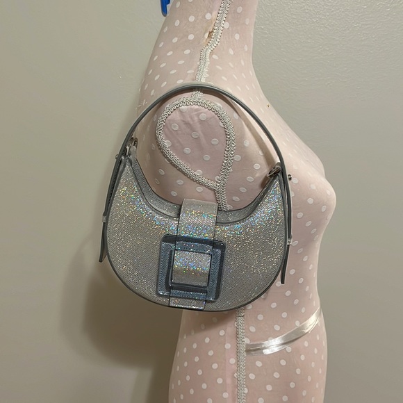 LES PETITS JOUERES Silver mini bag - Picture 2 of 3